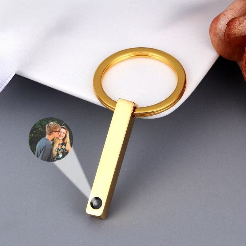 Photo Projection Cube Column Pendant Necklace - jewelry - weilin.com