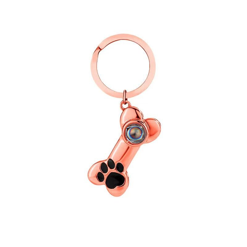 Photo projection cute pet mark necklace - jewelry - weilin.com