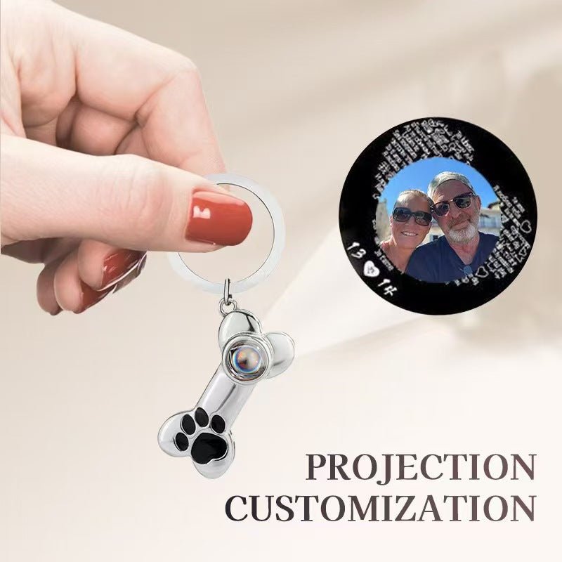 Photo projection cute pet mark necklace - jewelry - weilin.com