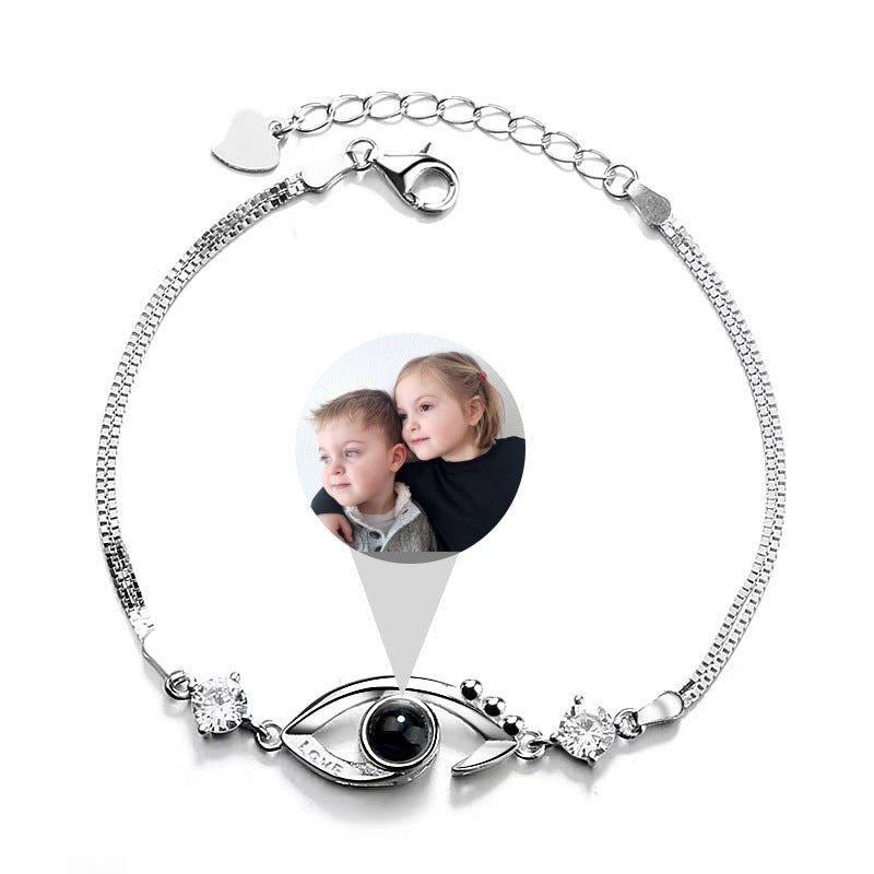 Photo projection demon eye bracelet - jewelry - weilin.com
