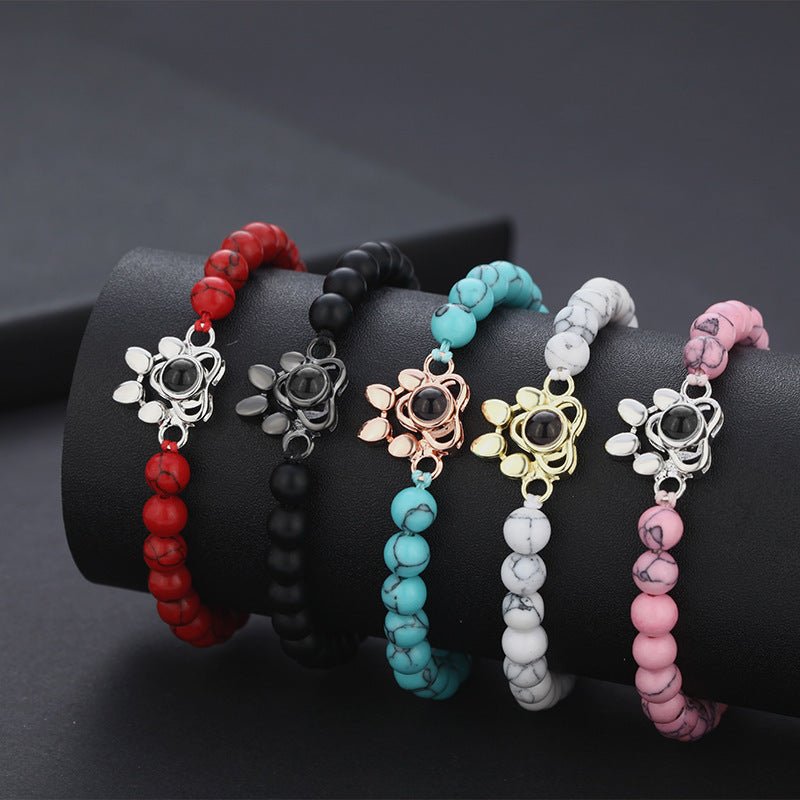 Photo Projection Dog Paw Bracelet - jewelry - weilin.com