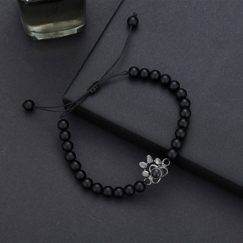 Photo Projection Dog Paw Bracelet - jewelry - weilin.com
