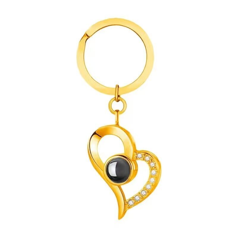 Photo Projection Heart Pendant Necklace - jewelry - weilin.com