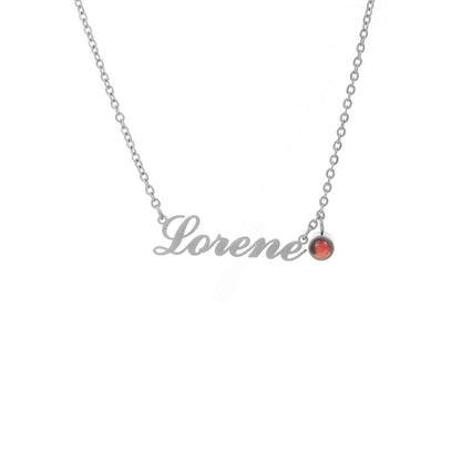 Photo projection letter necklace - jewelry - weilin.com