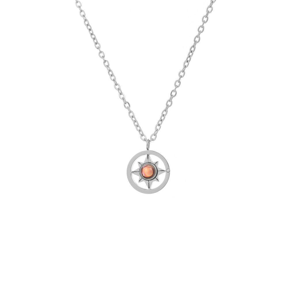 Photo projection letter necklace - jewelry - weilin.com