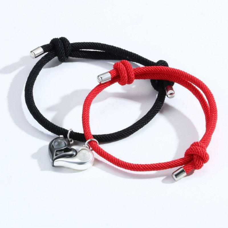 Photo Projection Love Couple Bracelet - jewelry - weilin.com