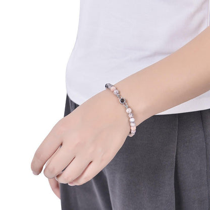 Photo projection natural stone bracelet - jewelry - weilin.com