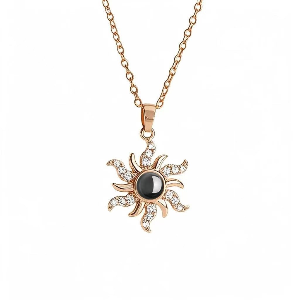 Photo projection necklace - jewelry - weilin.com