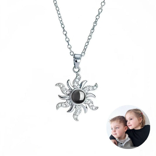 Photo projection necklace - jewelry - weilin.com
