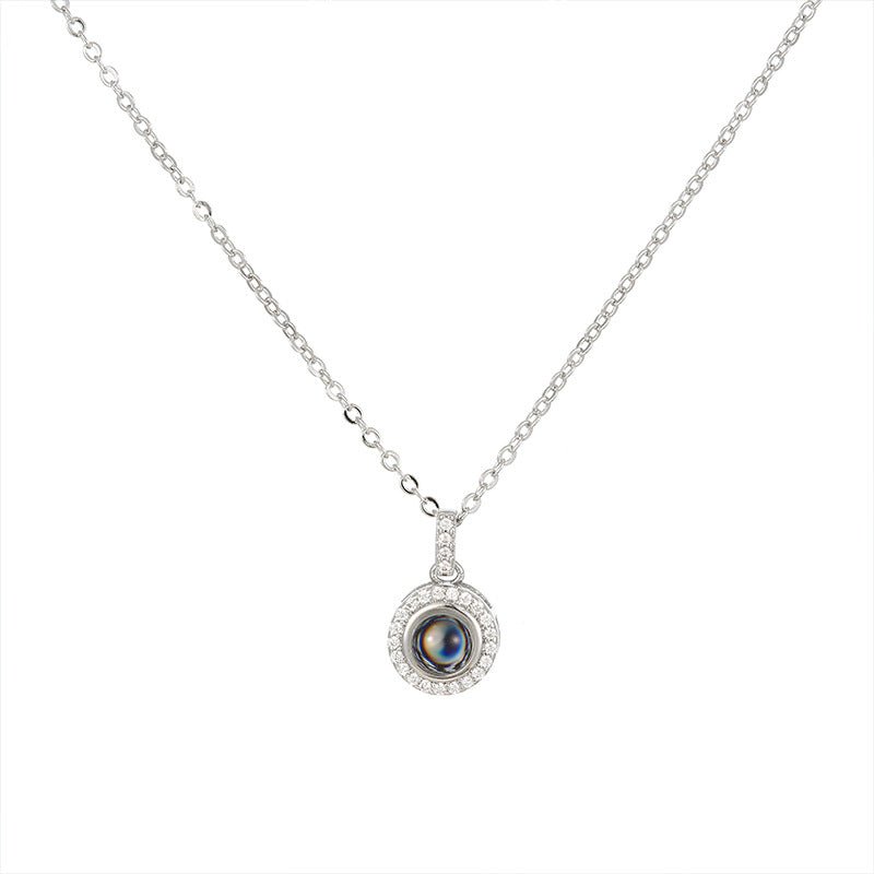 Photo Projection Necklace - jewelry - weilin.com