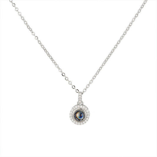 Photo Projection Necklace - jewelry - weilin.com