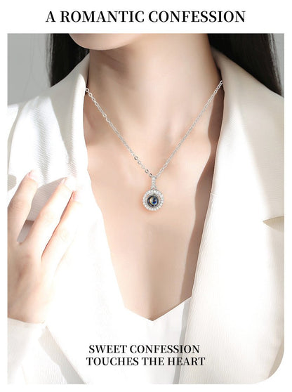 Photo Projection Necklace - jewelry - weilin.com