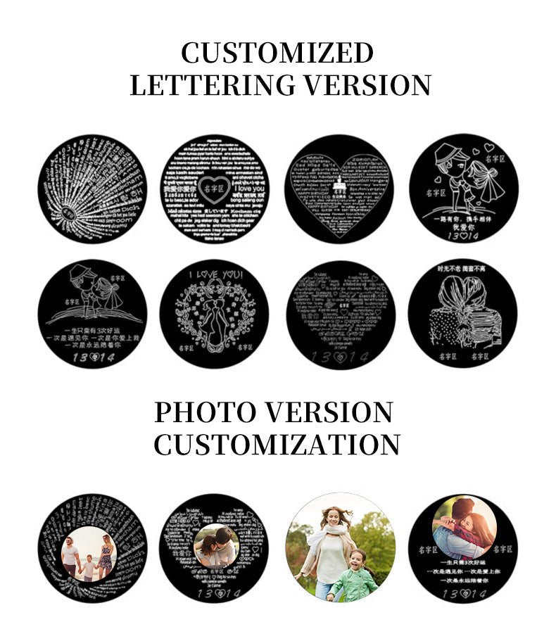 Photo Projection Necklace - jewelry - weilin.com