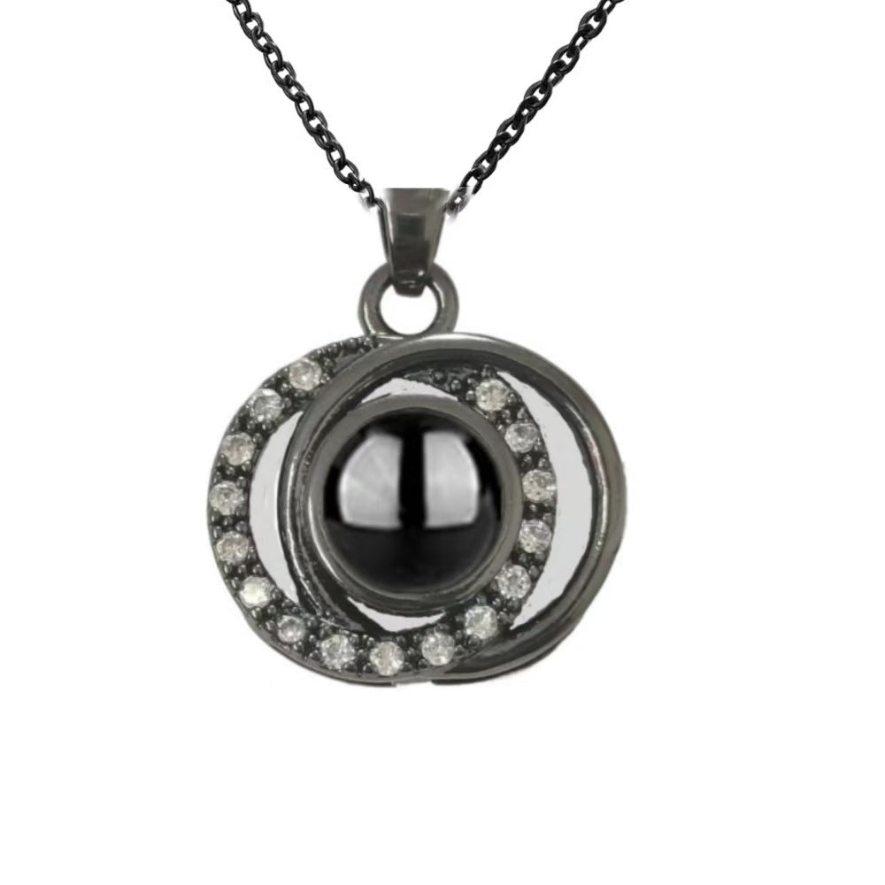 Photo projection necklace - jewelry - weilin.com