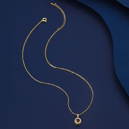 Photo Projection Necklace - jewelry - weilin.com