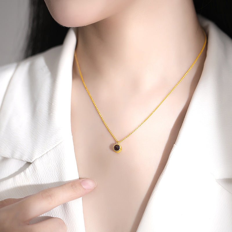Photo Projection Pendant Necklace - jewelry - weilin.com
