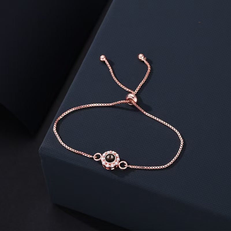 Photo projection personalized creative bracelet - jewelry - weilin.com