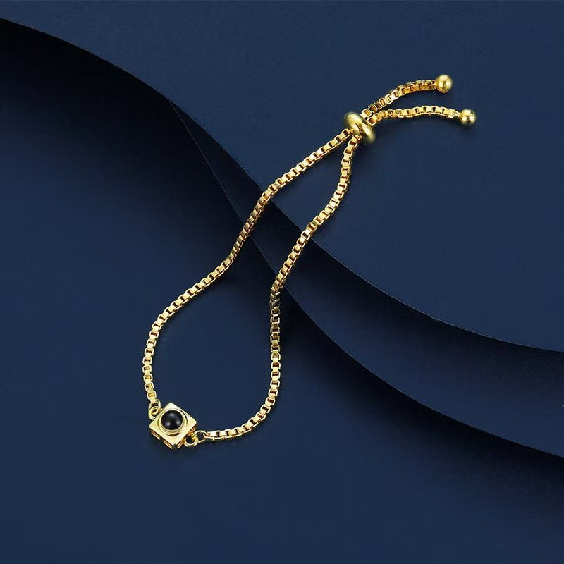 Photo projection personalized creative bracelet - jewelry - weilin.com