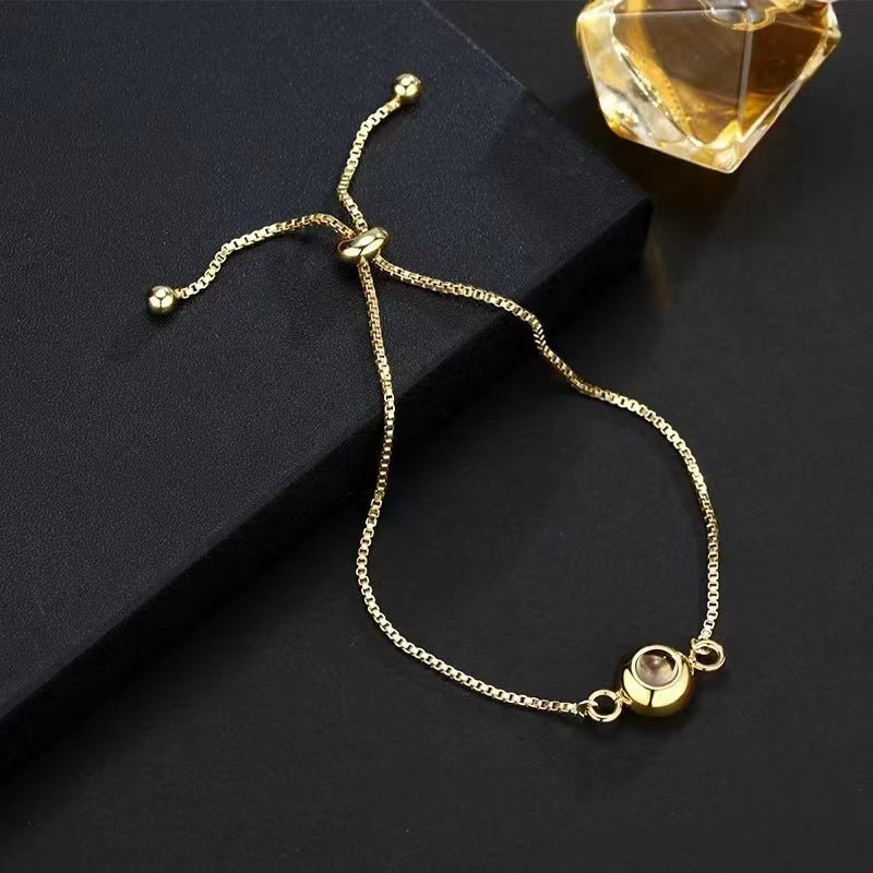 Photo projection personalized creative bracelet - jewelry - weilin.com