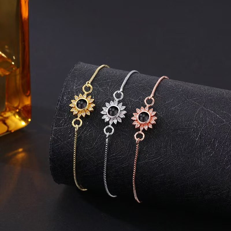 Photo projection personalized creative bracelet - jewelry - weilin.com