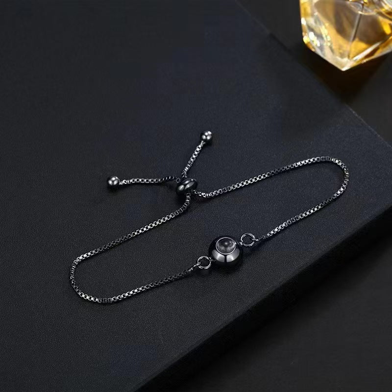 Photo projection personalized creative bracelet - jewelry - weilin.com