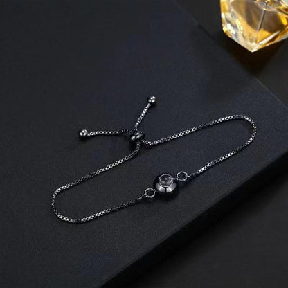 Photo projection personalized creative bracelet - jewelry - weilin.com