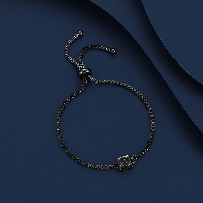 Photo projection personalized creative bracelet - jewelry - weilin.com