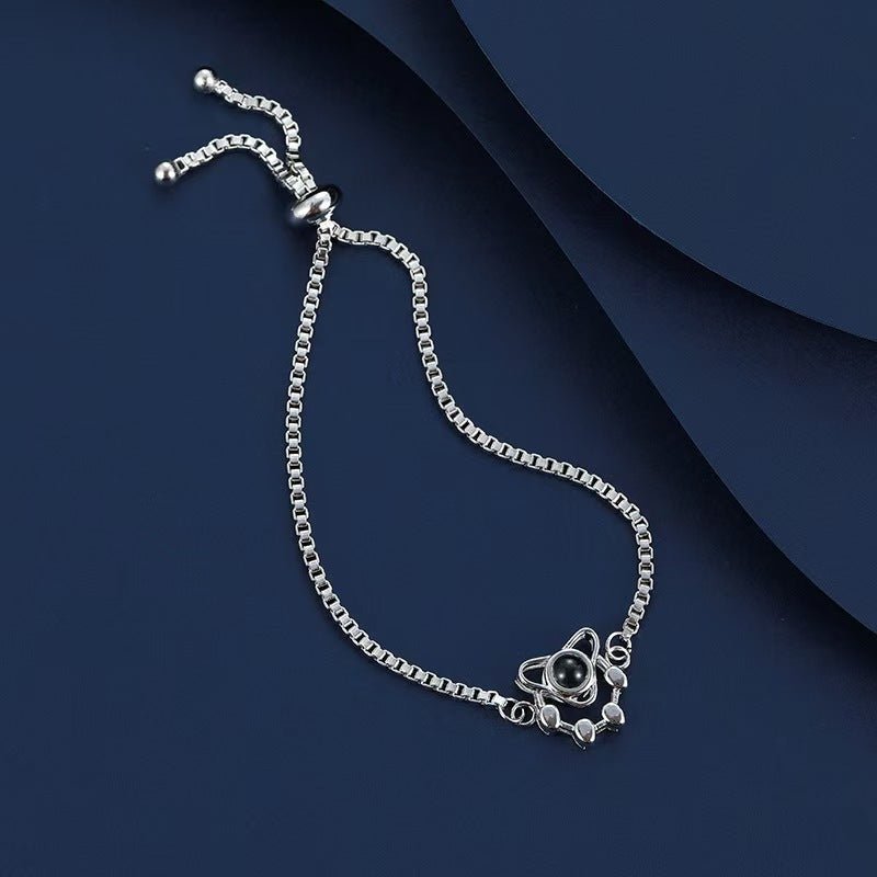 Photo projection personalized creative bracelet - jewelry - weilin.com