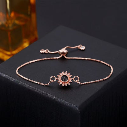 Photo projection personalized creative bracelet - jewelry - weilin.com