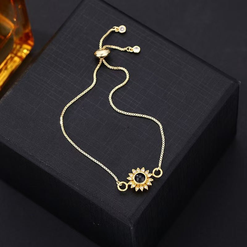 Photo projection personalized creative bracelet - jewelry - weilin.com