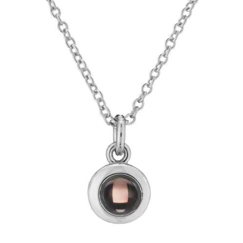 Photo Projection Round Necklace - jewelry - weilin.com
