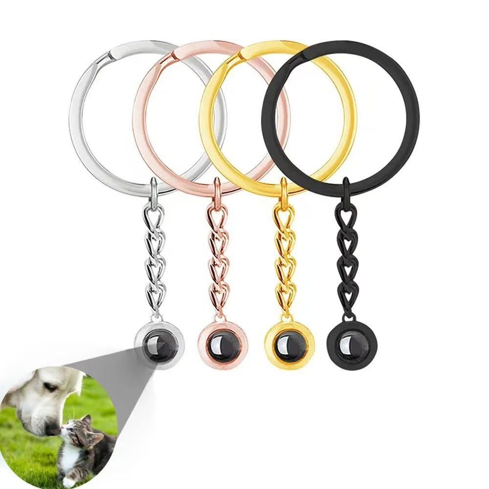 Photo Projection Round Necklace - jewelry - weilin.com