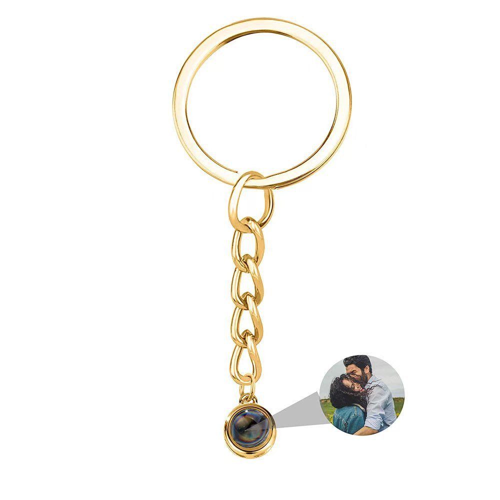 Photo Projection Round Necklace - jewelry - weilin.com