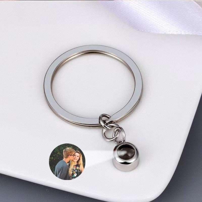 Photo Projection Round Necklace - jewelry - weilin.com