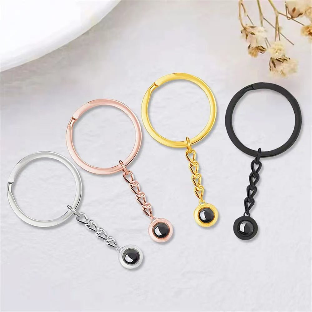 Photo Projection Round Necklace - jewelry - weilin.com