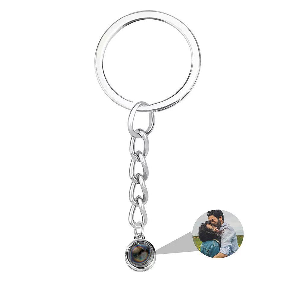 Photo Projection Round Necklace - jewelry - weilin.com