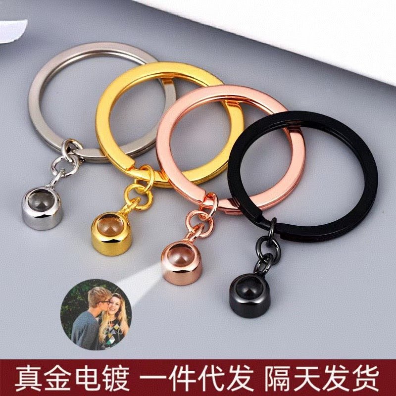 Photo Projection Round Necklace - jewelry - weilin.com
