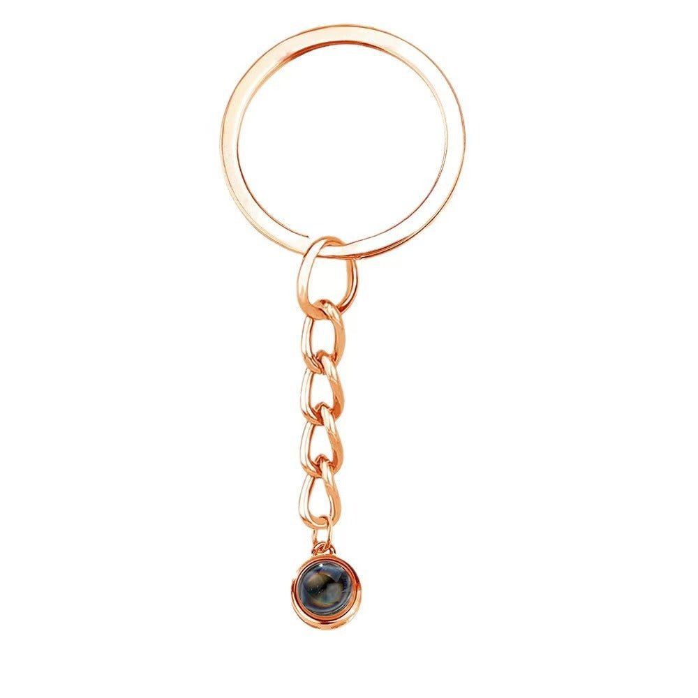 Photo Projection Round Necklace - jewelry - weilin.com