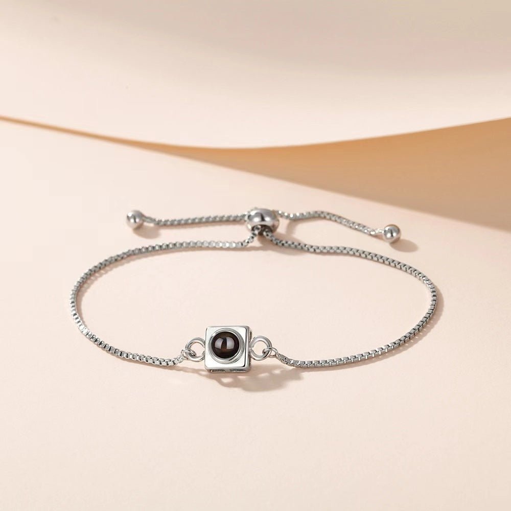 Photo projector box bracelet - jewelry - weilin.com