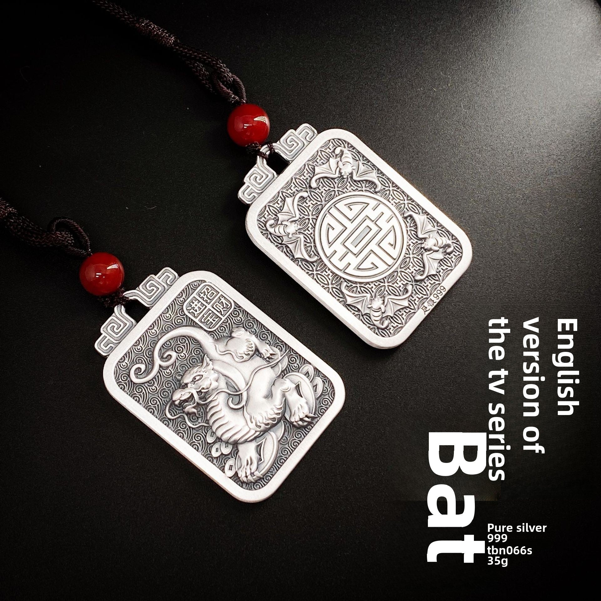 Pixiu brand sterling silver pendant necklace - jewelry - weilin.com