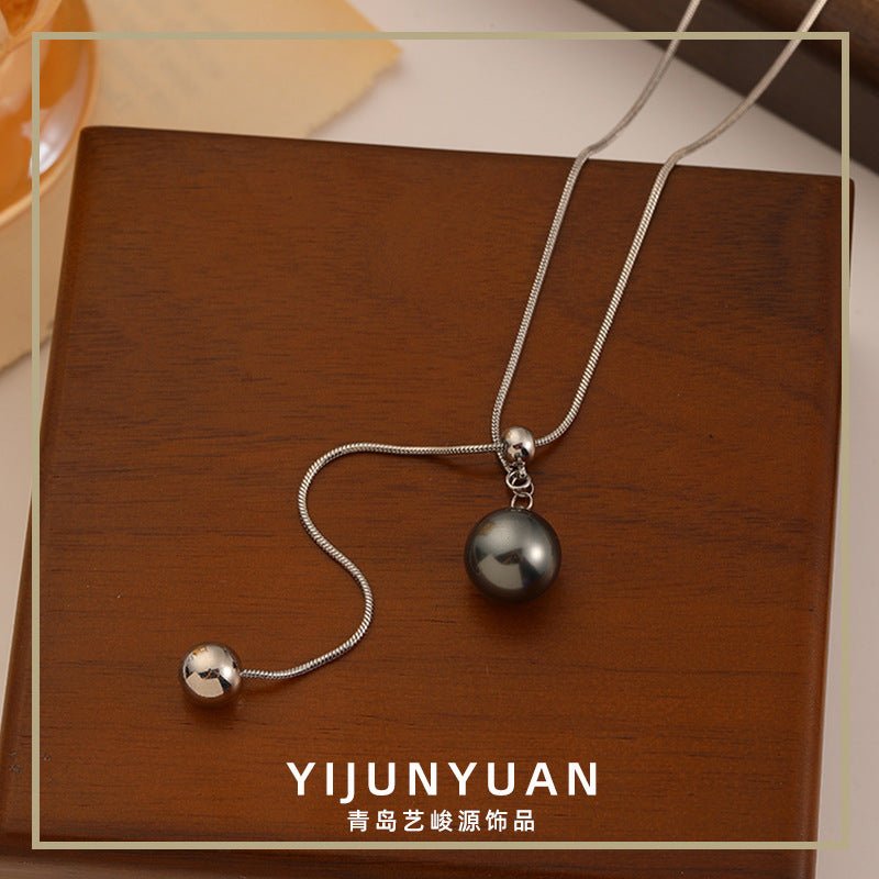 Premium Vintage Pearl Tassel Necklace - jewelry - weilin.com