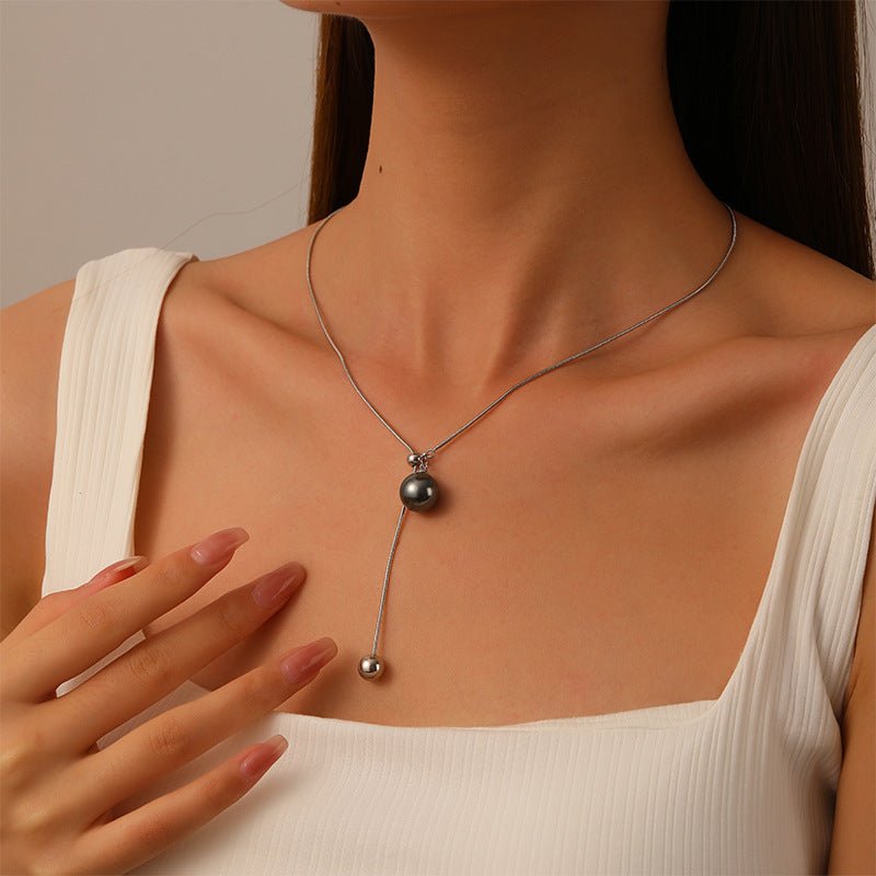 Premium Vintage Pearl Tassel Necklace - jewelry - weilin.com