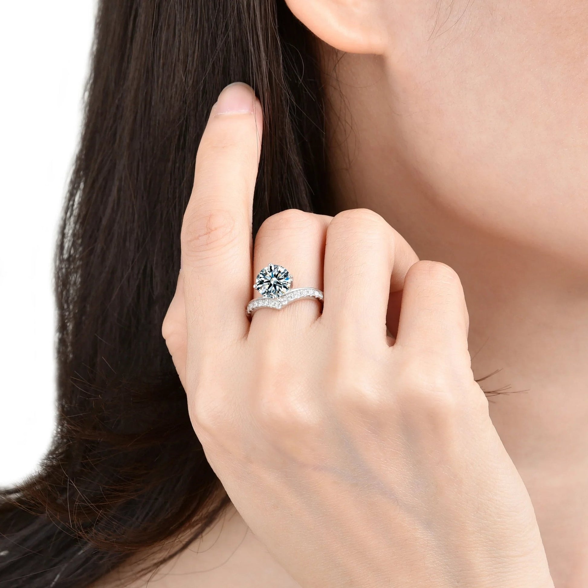 Princess crown ring symbolizing noble status - jewelry - weilin.com