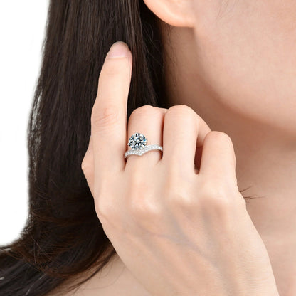 Princess crown ring symbolizing noble status - jewelry - weilin.com