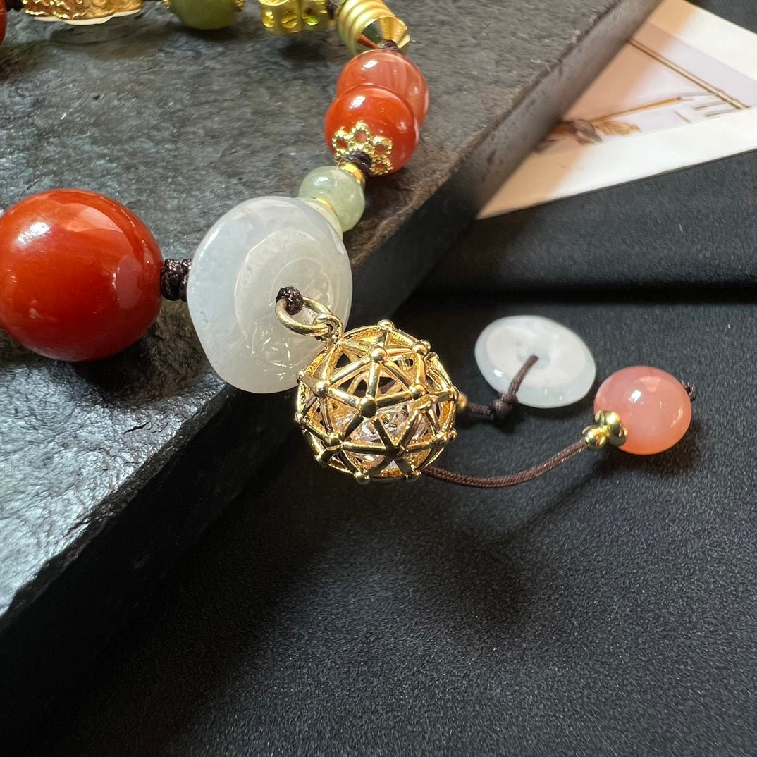 Red South Cord Bracelet - jewelry - weilin.com