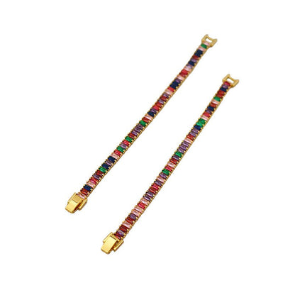 Retro Temperament Dopamine Zircon Bracelet - jewelry - weilin.com