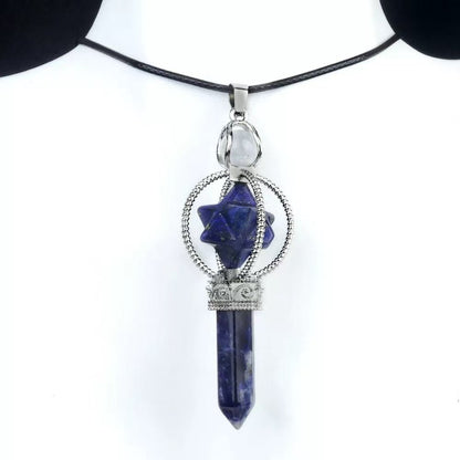 Rotating Octagonal Merkaba Pendant - jewelry - weilin.com