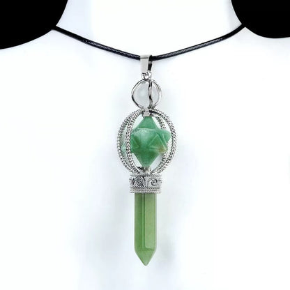 Rotating Octagonal Merkaba Pendant - jewelry - weilin.com
