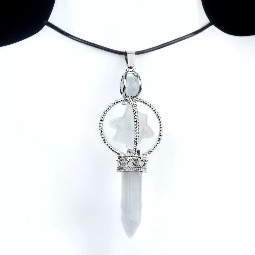 Rotating Octagonal Merkaba Pendant - jewelry - weilin.com