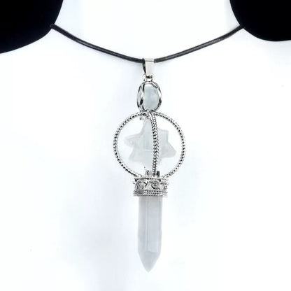 Rotating Octagonal Merkaba Pendant - jewelry - weilin.com